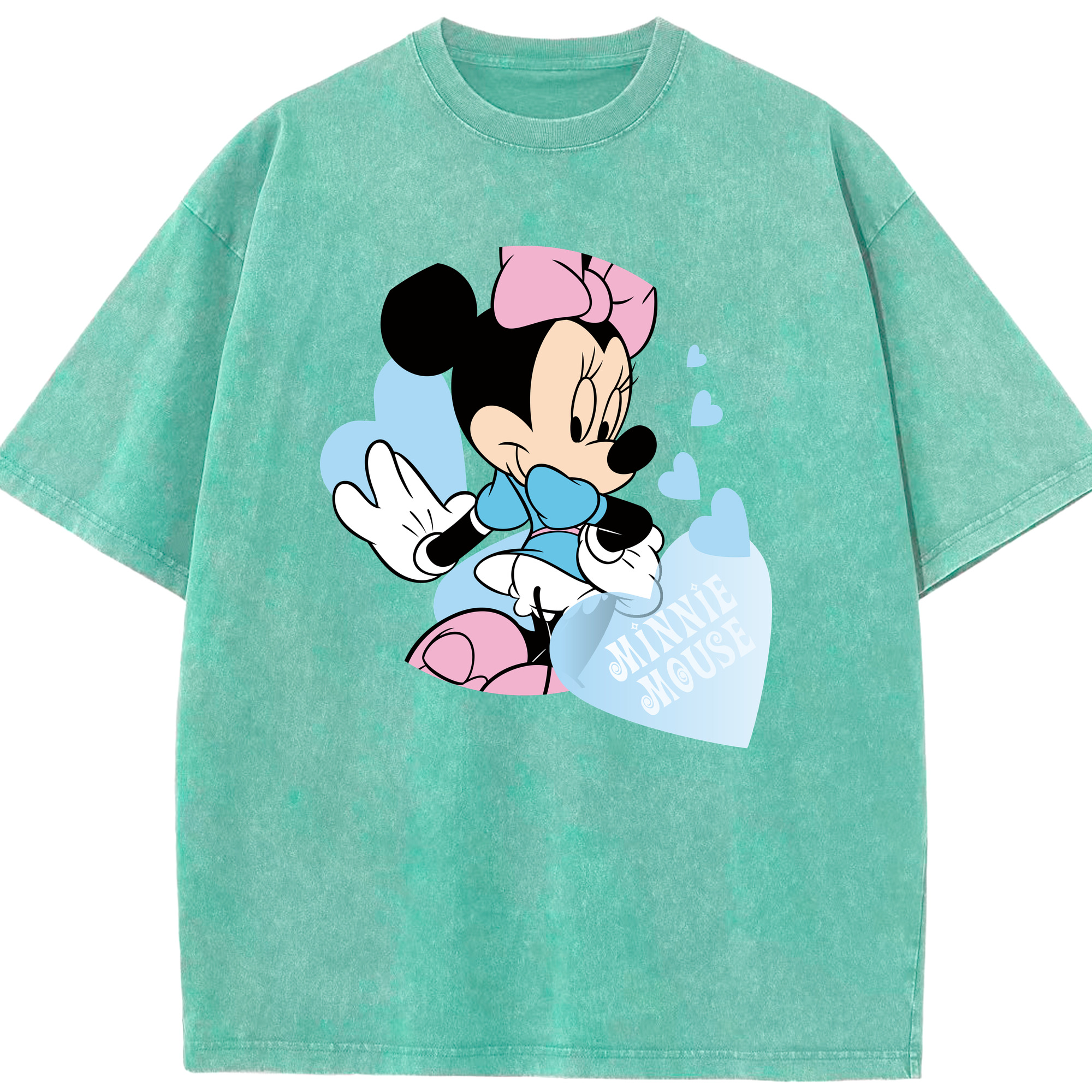 （画像用） ミッキーマウス Mickey Mouse 綿100% ヴィンテージ風 半袖Tシャツ（フロントプリント）